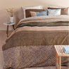 MODERN SAND BERLIN STRIPES DUVET COVER