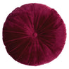 MANDARIN RED ROUND CUSHION