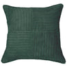 MOUMOU GREEN CORDUROY EUROPEAN PILLOW