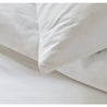 WHITE ORGANIC COTTON DUVET COVER