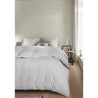 LIGHT GRAY ORGANIC COTTON DUVET COVER