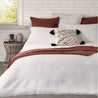 SUITE CREAM PIQUÉ COTTON DUVET COVER