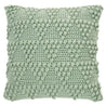 SAGE BUBBLE KNITTED EUROPEAN PILLOW