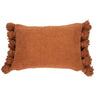 PADDINGTON TERRACOTTA CHENILLE RECTANGULAR CUSHION